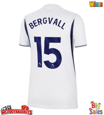 Tottenham Hotspur Lucas Bergvall #15 Replica Home Stadium Shirt for Women 2026-27 Short Sleeve